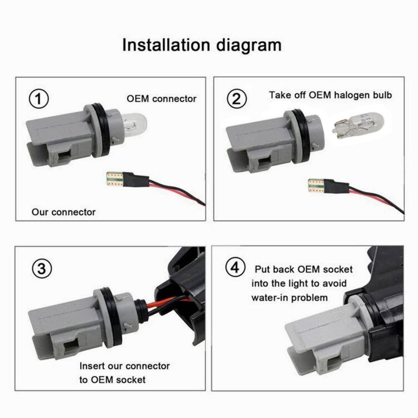 Dynamic LED Side Marker (Pair) (2008-2022)