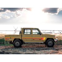 Decal Body Stripe Kit (Tweed) - 79 Series Dual Cab (2012-)