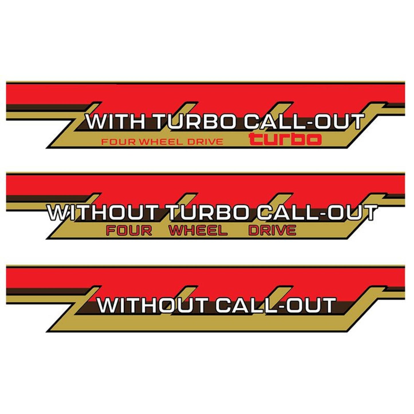 Decal Body Stripe Kit (California) -  71 Series (2023-)