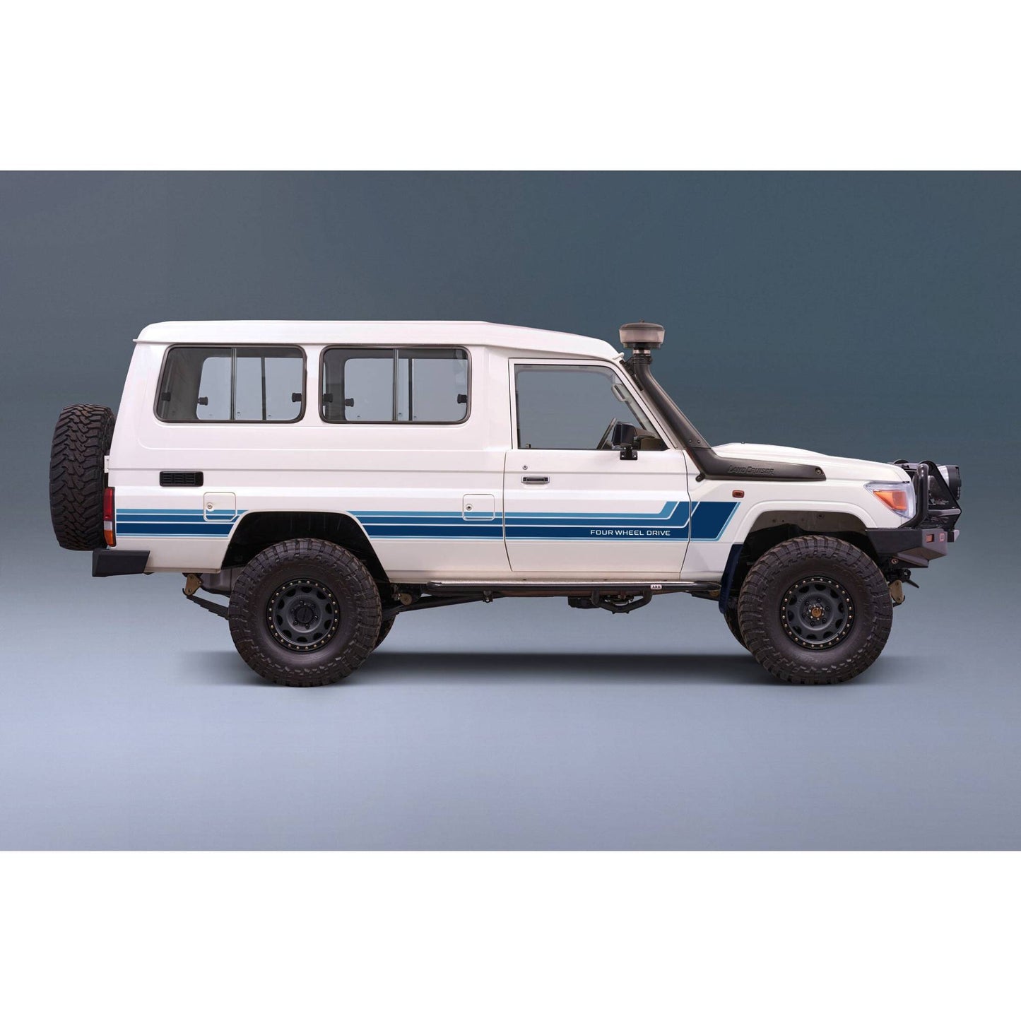 Decal Body Stripe Kit (Renmark Type-1) - 78 Series Troop Carrier (1999-)