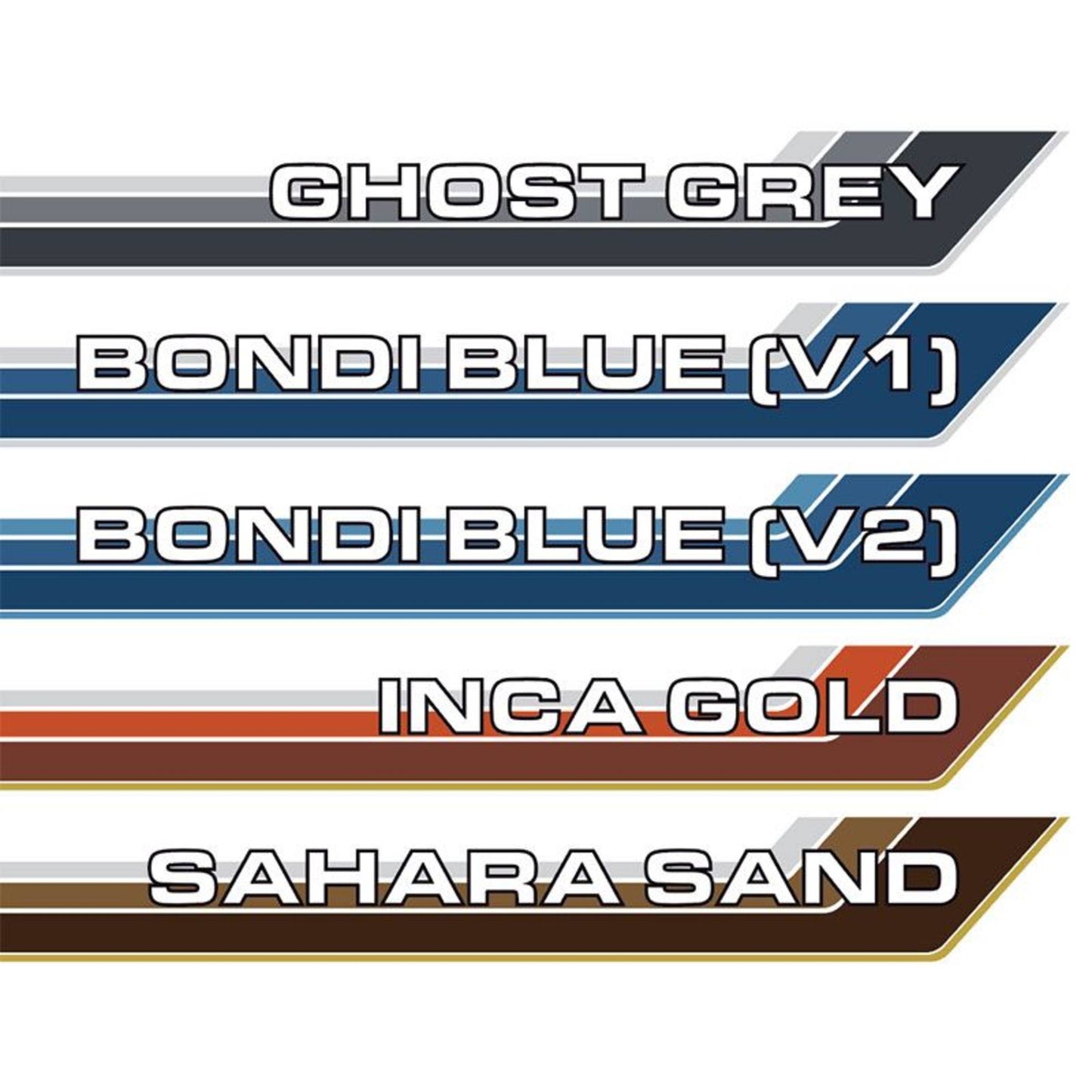 Decal Body Stripe Kit (Renmark Type-1) - 78 Series Troop Carrier (1999-)