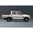 Decal Body Stripe Kit (Townsville) for the Toyota LandCruiser 79 Series Dual Cab (2012-) (view 6)