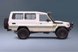 Decal Body Stripe Kit (Townsville) for the Toyota LandCruiser 78 Series Troop Carrier (1999-) (view 7)