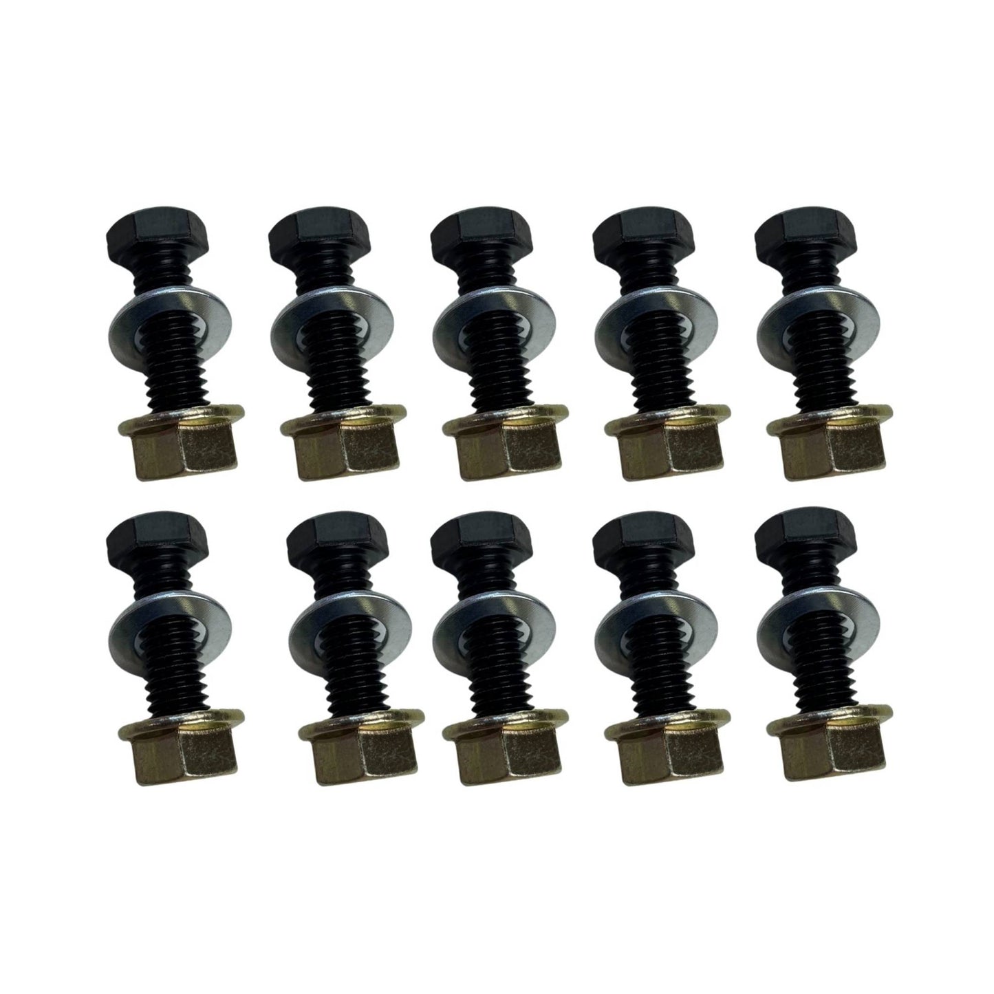 10 Pack Exhaust Bolt & Nut Kit
