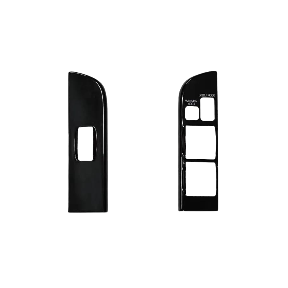 Toyota Land Cruiser Black Window Control Fascias