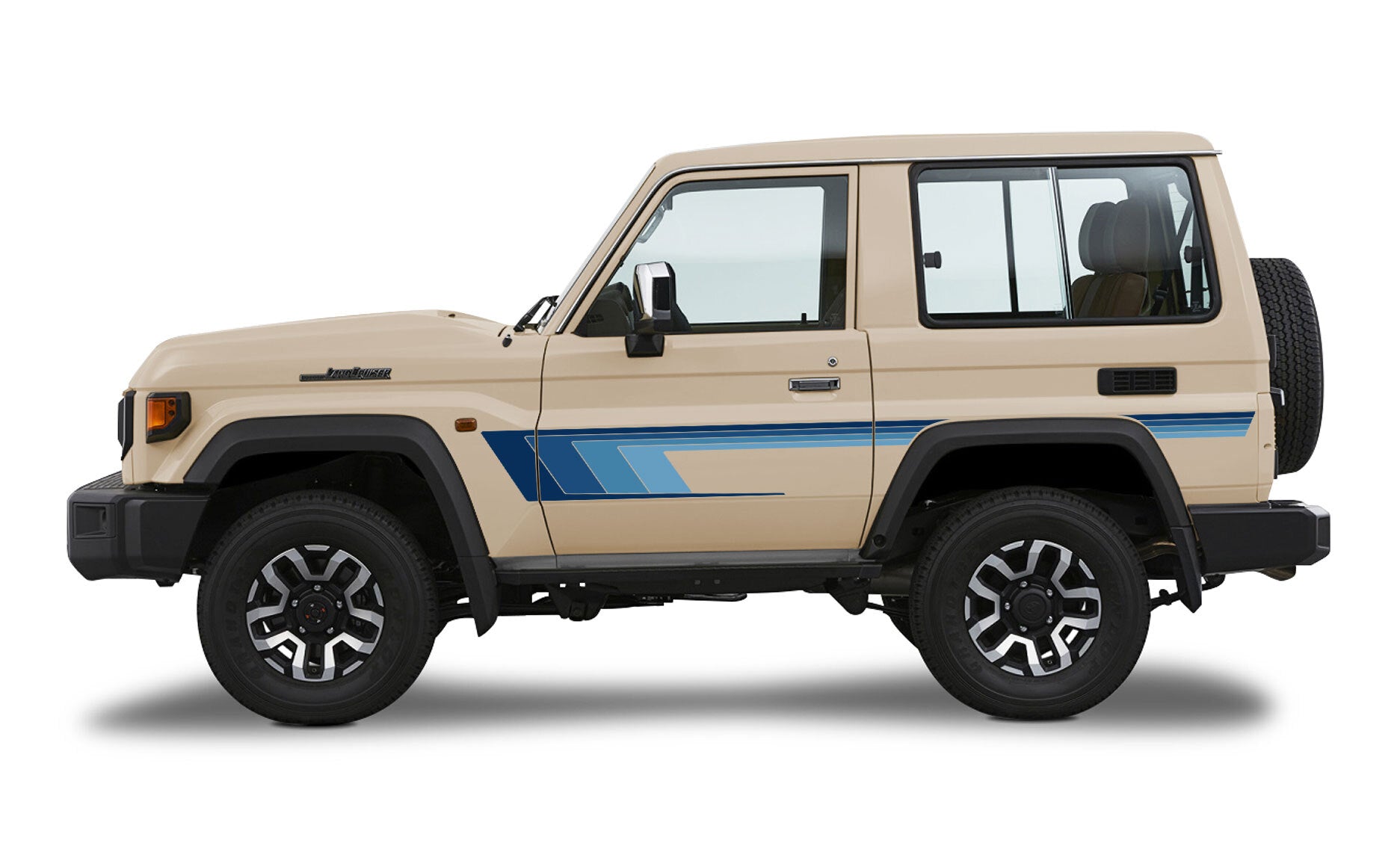 70 Series Land Cruiser Decal Body Stripe Kit (Broome) -  71 Series (2023-)