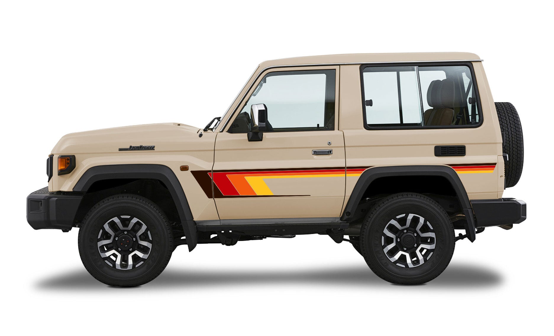 70 Series Land Cruiser Decal Body Stripe Kit (Broome) -  71 Series (2023-)