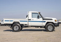 70 Series Land Cruiser Decal Body Stripe Kit (Broome Lite) - 75/79 Series Single Cab (1985-)