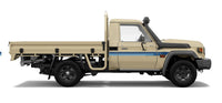 70 Series Land Cruiser Decal Body Stripe Kit (Broome Lite) - 75/79 Series Single Cab (1985-)