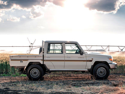 70 Series Land Cruiser Decal Body Stripe Kit (Broome Lite) - 79 Series Dual Cab (2012-)