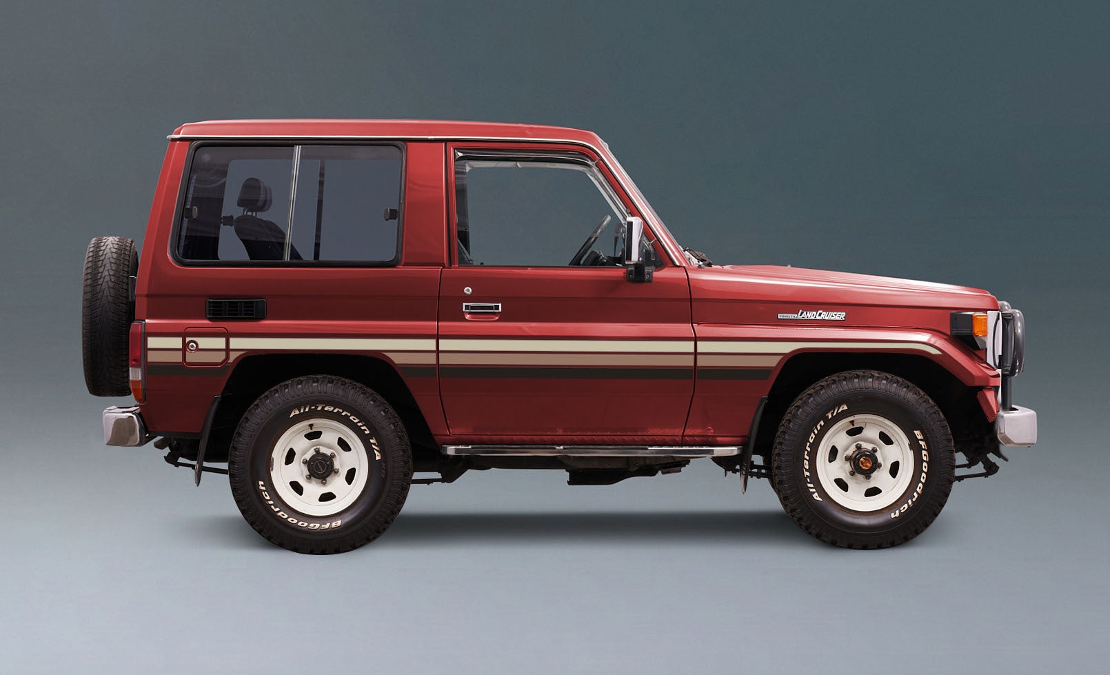 70 Series Land Cruiser Decal Body Stripe Kit (Brussels) -  71 Series/Bundera (1984–)