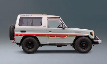 70 Series Land Cruiser Decal Body Stripe Kit (California) - 73/74 Series (1984–1990)