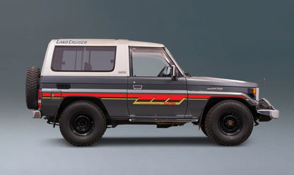 70 Series Land Cruiser Decal Body Stripe Kit (California) - 73/74 Series (1984–1990)