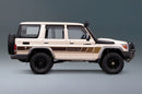 70 Series Land Cruiser Decal Body Stripe Kit (Cobar) - 76 Series (2007-)