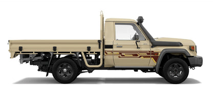 79 Series Single Cab Decal Body Stripe Kit (Doha)