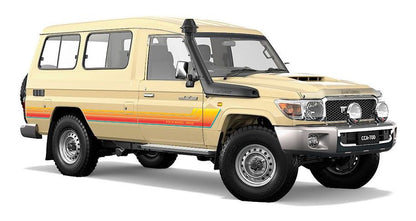 70 Series Land Cruiser Decal Body Stripe Kit (Lil & Jake Edition Renmark) - 78 Series Troop Carrier (1999-)