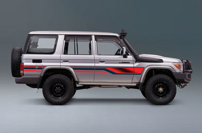70 Series Land Cruiser Decal Body Stripe Kit (Mecca) - 76 Series (2007-)