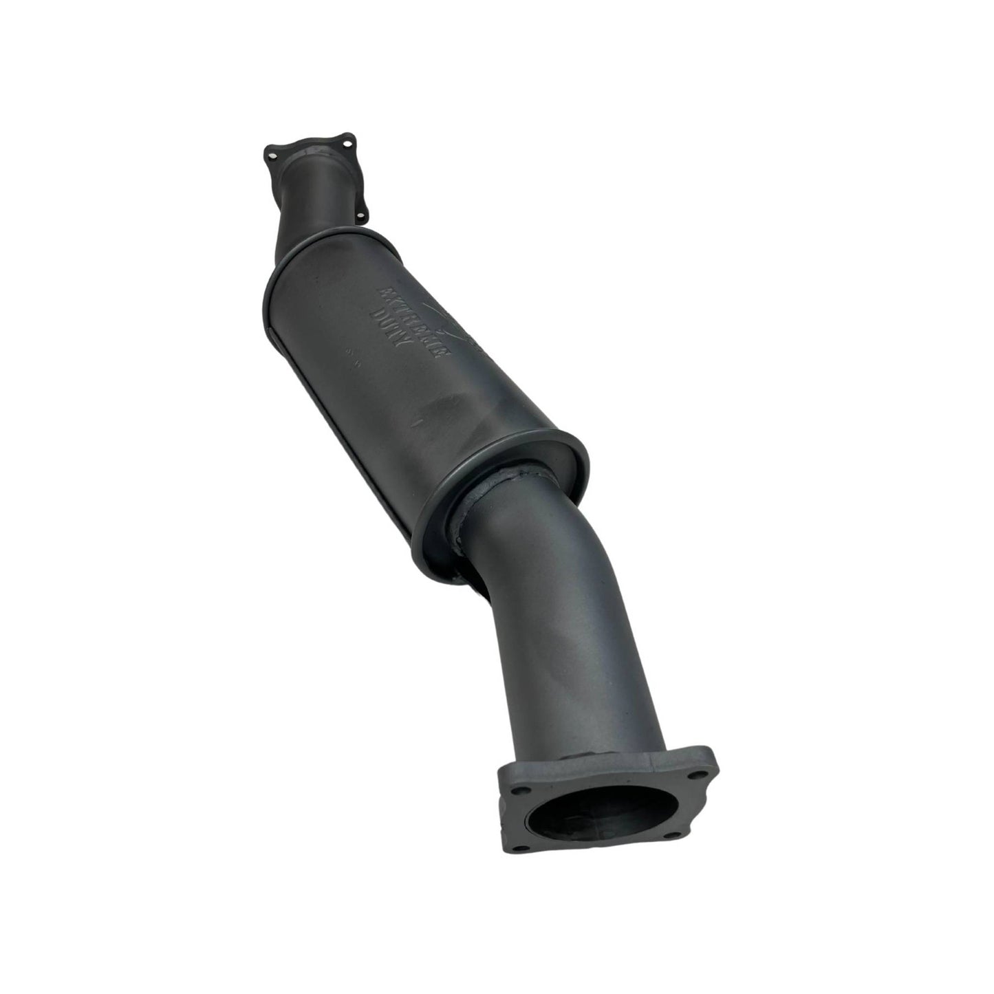 70 Series Land Cruiser Extreme Duty Straight Piped Resonator (Offset/Offset)