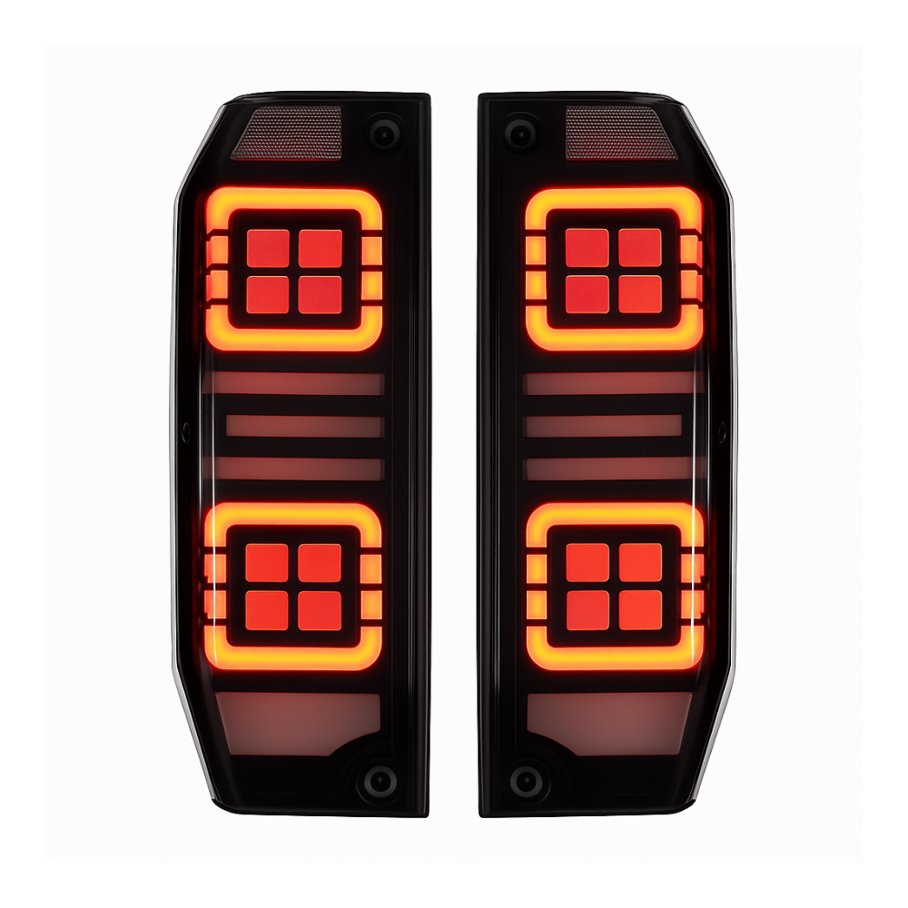 Toyota Land Cruiser LED Tail Lights Pro (78 Series Troopy) (Pair)