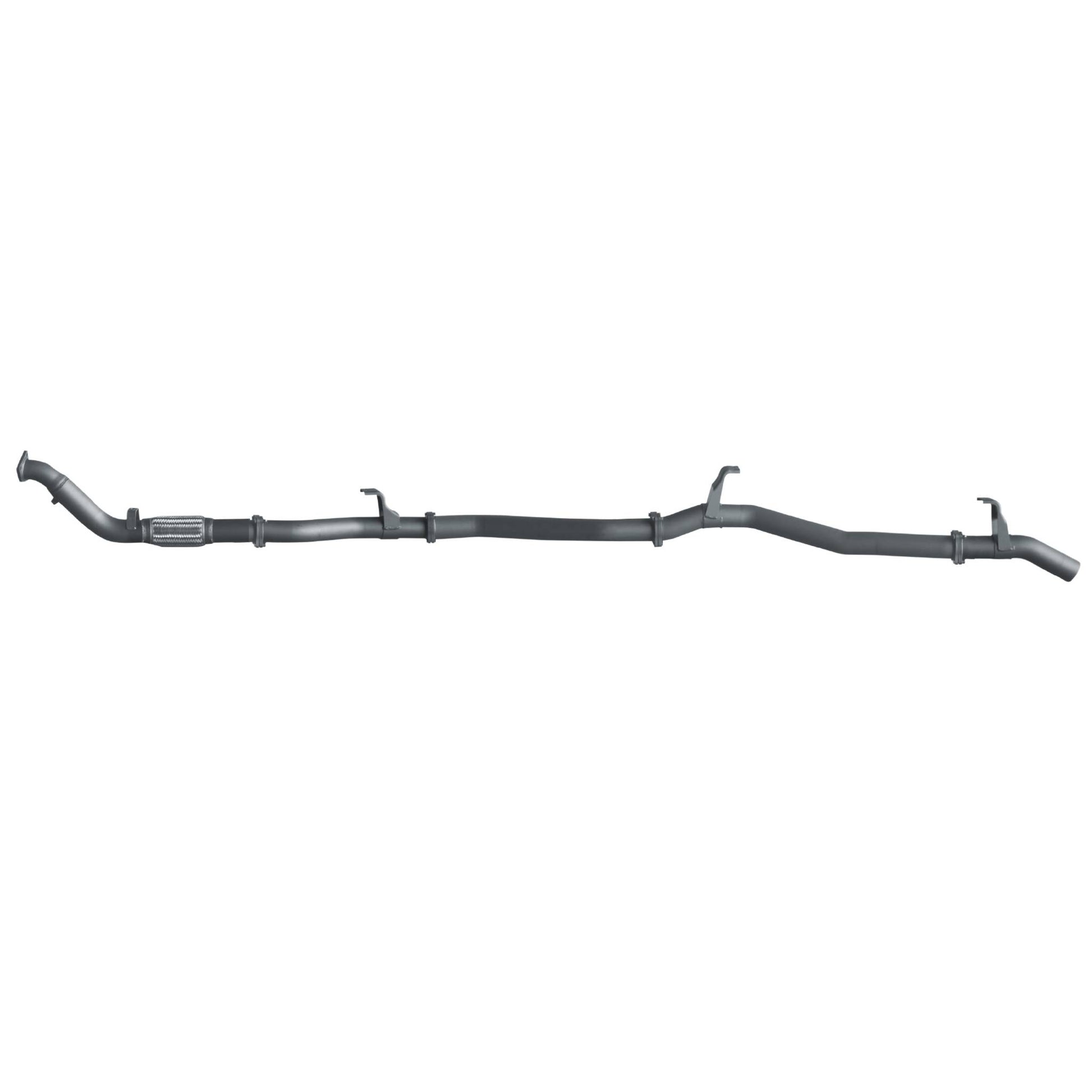 Toyota Land Cruiser Redback Extreme Duty Exhaust for Toyota Landcruiser 76 Series Wagon with Auxiliary Fuel Tank (01/2007 - 10/2016)