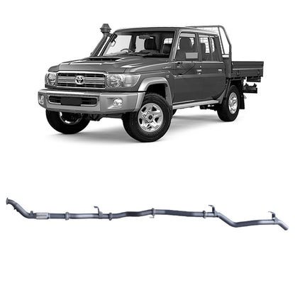 Toyota Land Cruiser Redback Extreme Duty Exhaust for Toyota Landcruiser 79 Series Double Cab (01/2012 - 10/2016)