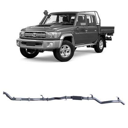 Toyota Land Cruiser Redback Extreme Duty Exhaust for Toyota Landcruiser 79 Series Double Cab (01/2012 - 10/2016)