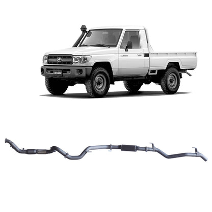 Toyota Land Cruiser Redback Extreme Duty Exhaust for Toyota Landcruiser 79 Series Single Cab (03/2007 - 10/2016)