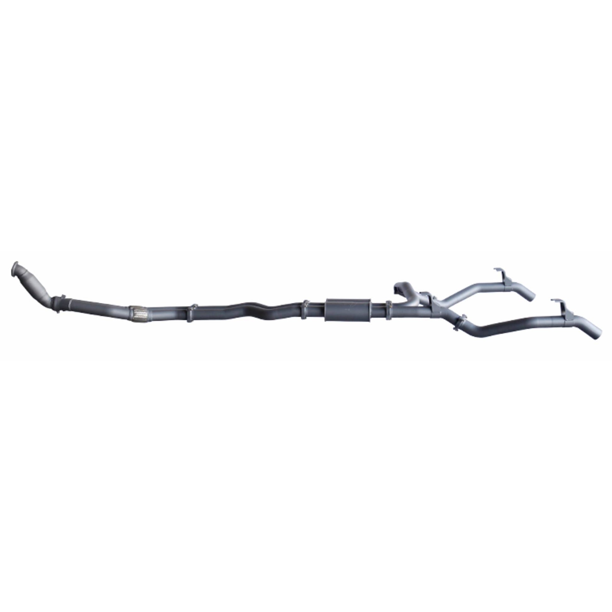 Toyota Land Cruiser Redback Extreme Duty Twin Exhaust for Toyota Landcruiser 79 Series Double Cab (10/2012 - 10/2016)