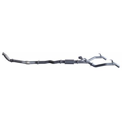 Toyota Land Cruiser Redback Extreme Duty Twin Exhaust for Toyota Landcruiser 79 Series Double Cab (10/2012 - 10/2016)