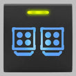 70 Series Land Cruiser Square Type Push Switches