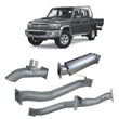 Extreme Duty 4" DPF Back Exhaust for the Toyota LandCruiser 79 Series Dual Cab (view 2)