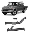 Extreme Duty 3" Exhaust DPF Adaptor Kit for the Toyota LandCruiser 76 Series Wagon, 79 Series Single & Dual Cab
