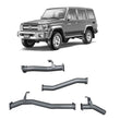 Extreme Duty 3" DPF Back Exhaust for the Toyota LandCruiser 76 Series Wagon (09/2016 - On) (view 2)