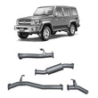 Extreme Duty 3" DPF Back Exhaust for the Toyota LandCruiser 76 Series Wagon (09/2016 - On)
