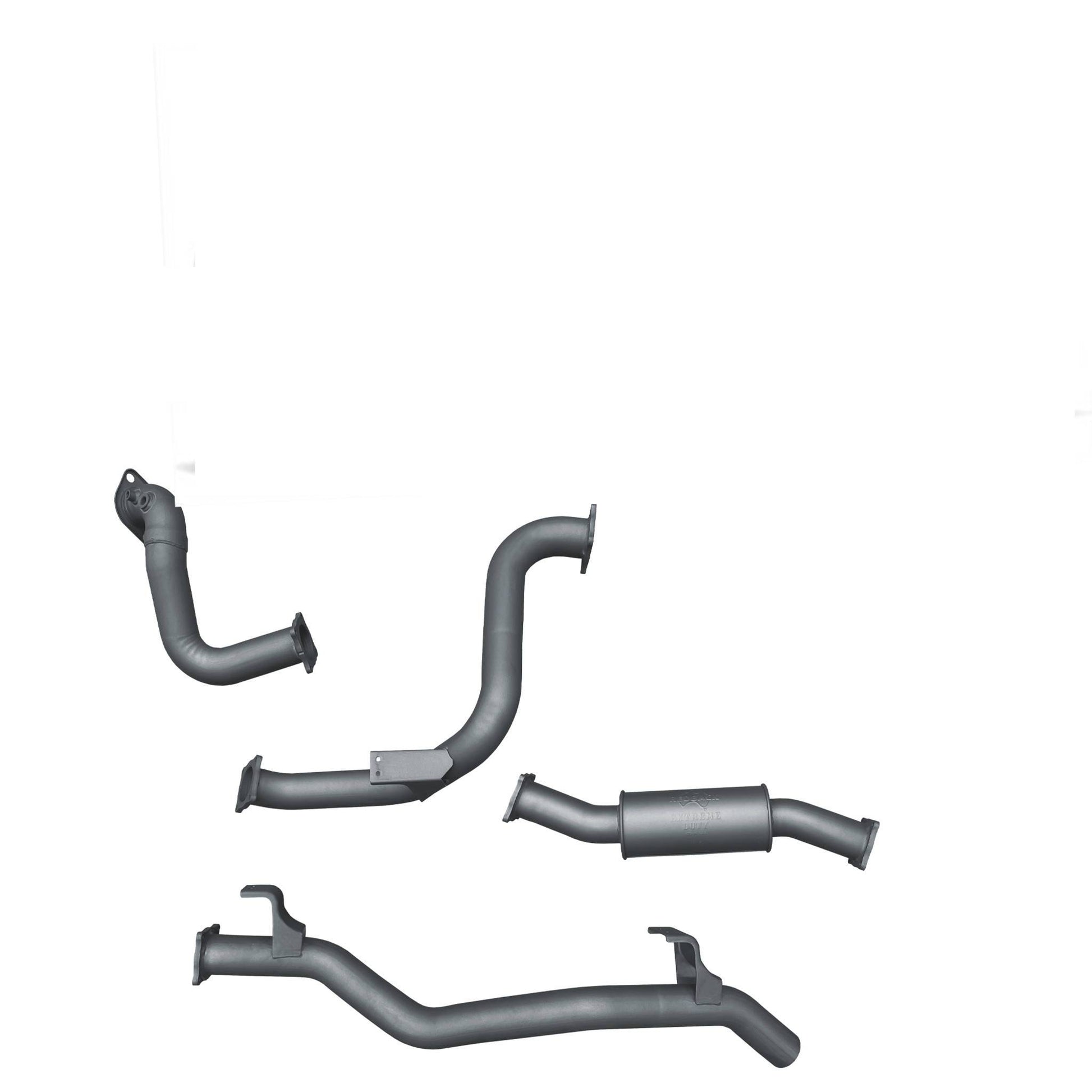 Extreme Duty 3" DPF Back Exhaust for the Toyota LandCruiser 78 Series Troop Carrier (11/2016 - On) (view 2)