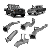 Extreme Duty 4" Turbo Back Exhaust for the Toyota LandCruiser 79 Series Dual Cab (2012 - 2024)